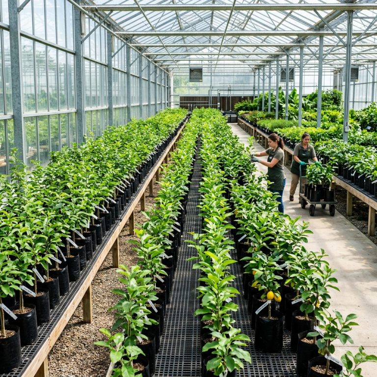 Nhà vườn Hùng Farm mở rộng diện tích ươm cây ăn quả